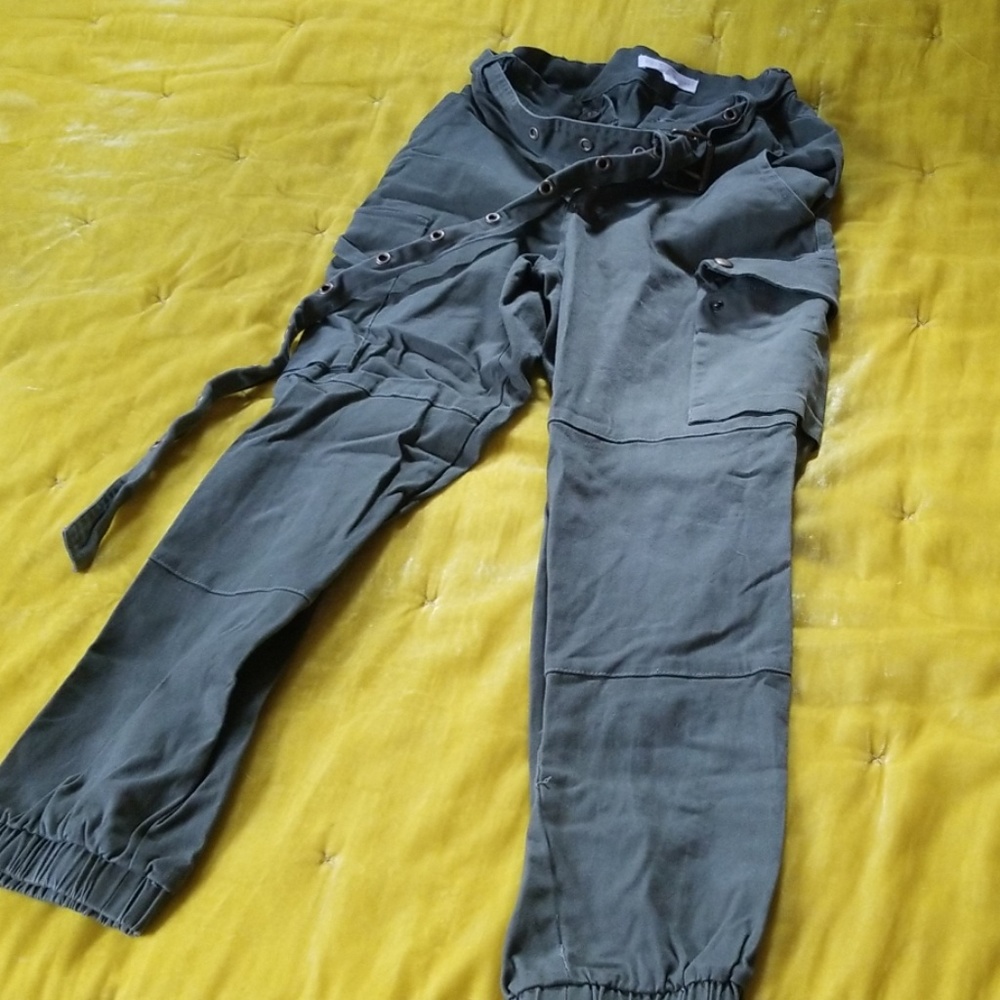 Green Cargo Pants
